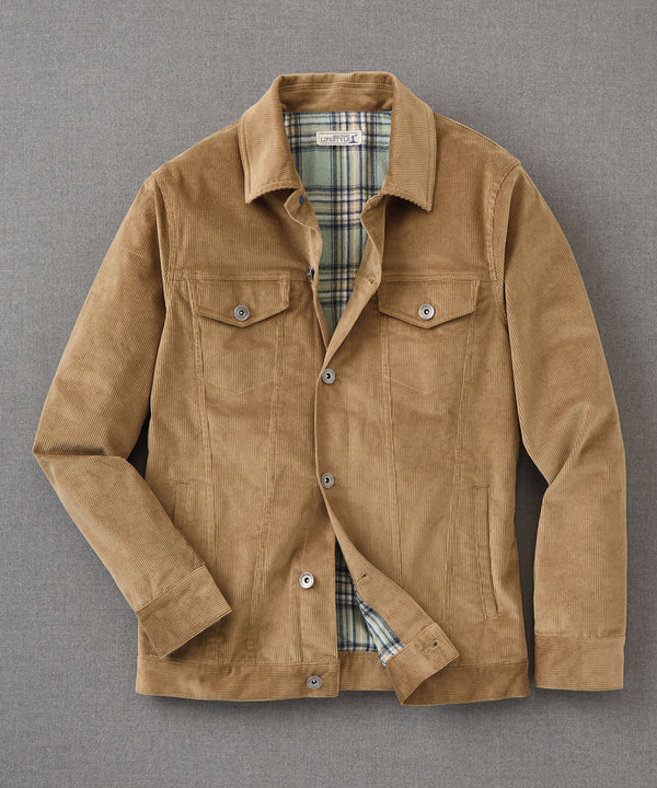 Mens lined corduroy jacket best sale