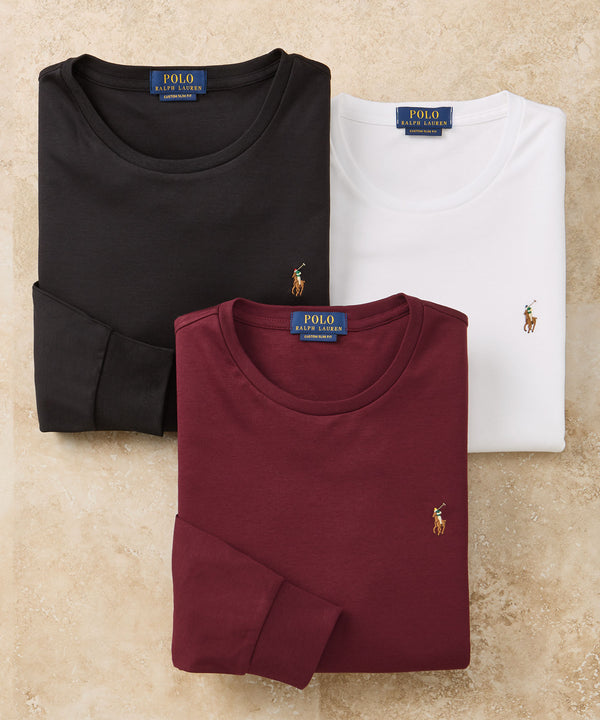 Polo Ralph Lauren Long Sleeve Soft Touch T-Shirt - Westport Big & Tall