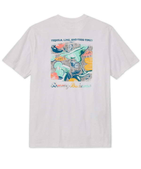 Tommy Bahama Men's Happy Grillmore T-Shirt,Navy,S