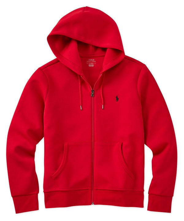 Polo Ralph Lauren Full Zip Hoodie Sweatshirt Big & Tall 2xb Black/Red Pony