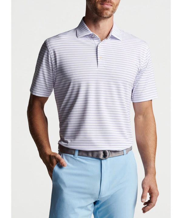 Peter Millar Short Sleeve Jubilee Stripe Polo - Westport Big & Tall