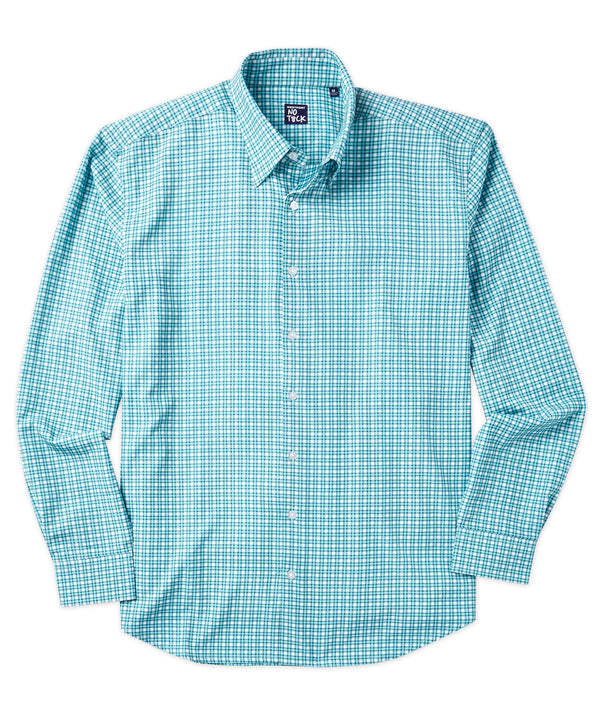 Westport No-Tuck Long Sleeve Multi Check Performance Stretch Sport