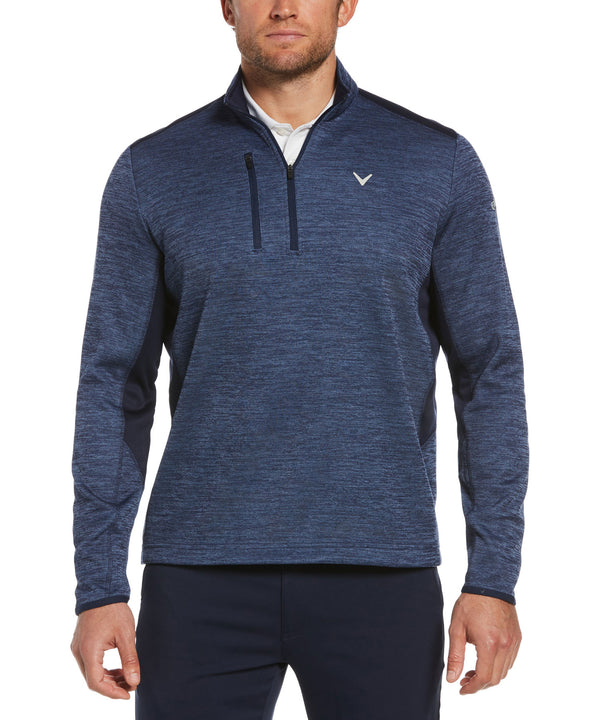 Callaway Long Sleeve Quarter Zip Pullover Westport Big Tall