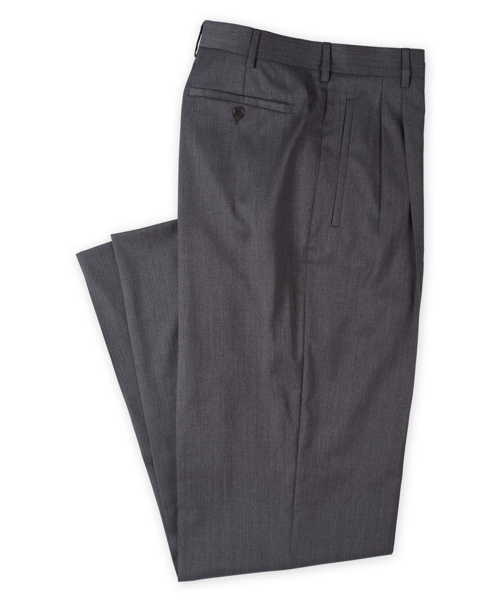 Zanella Stretch Wool Slacks, Men's Big & Tall