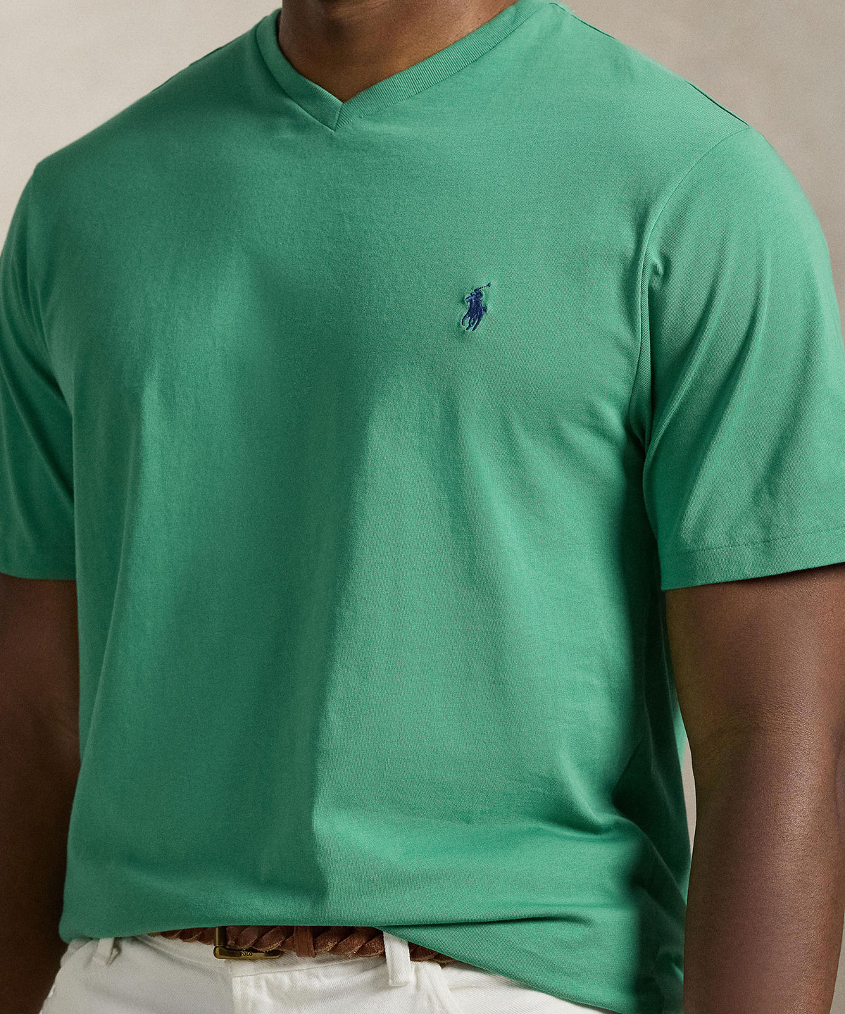 Polo Ralph Lauren Short Sleeve V-Neck Tee Shirt, Men's Big & Tall