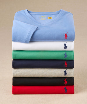 Polo Ralph Lauren Short Sleeve V-Neck Tee Shirt