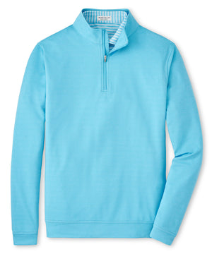 Peter Millar Perth Stretch Loop Terry Quarter-Zip Pullover