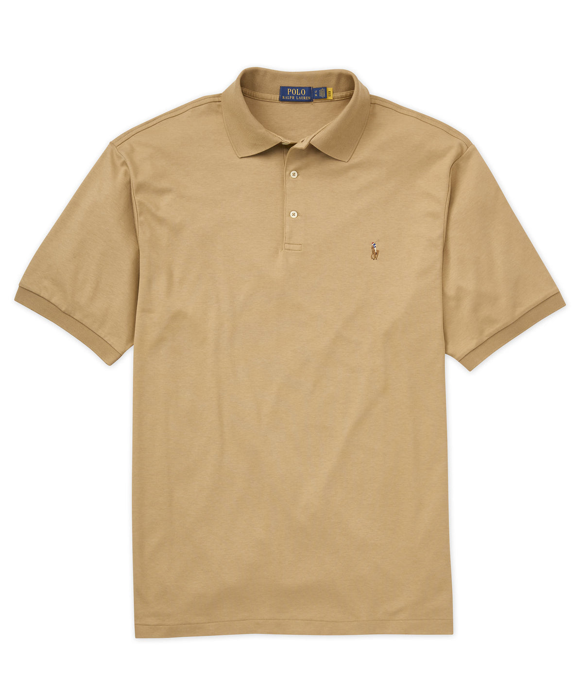 Ralph Lauren Men's Big and Tall Interlock Polo Shirt, Pony Logo