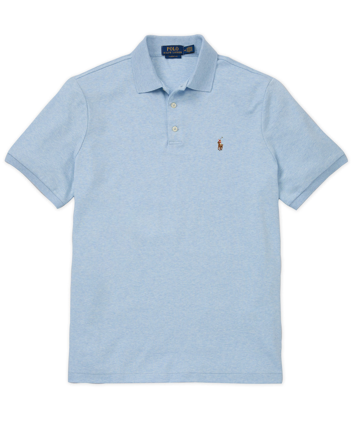 Polo Ralph Lauren Short Sleeve Classic Fit Soft Touch Pima Cotton Polo Shirt, Men's Big & Tall