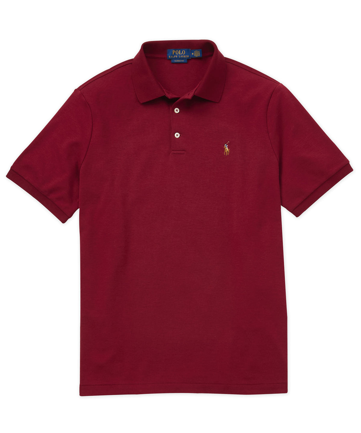 Polo Ralph Lauren Short Sleeve Classic Fit Soft Touch Pima Cotton Polo Shirt, Men's Big & Tall