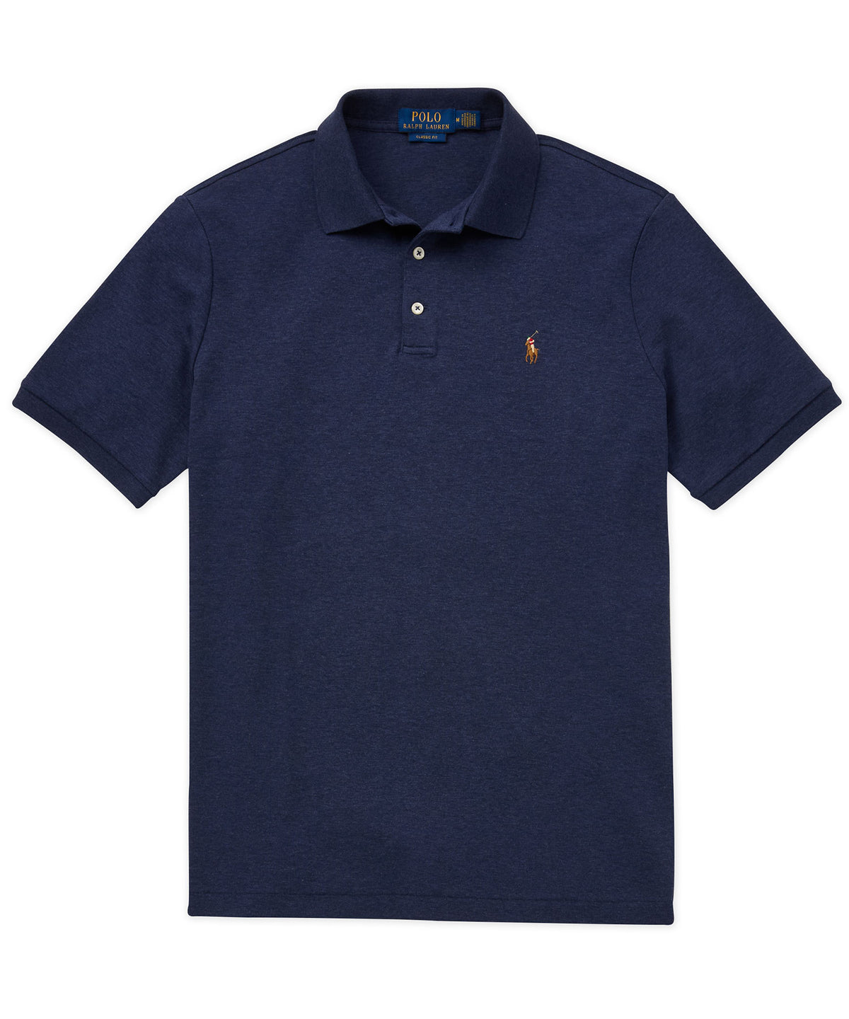 Polo Ralph Lauren Short Sleeve Classic Fit Soft  Touch Pima Cotton Polo Shirt, Men's Big & Tall