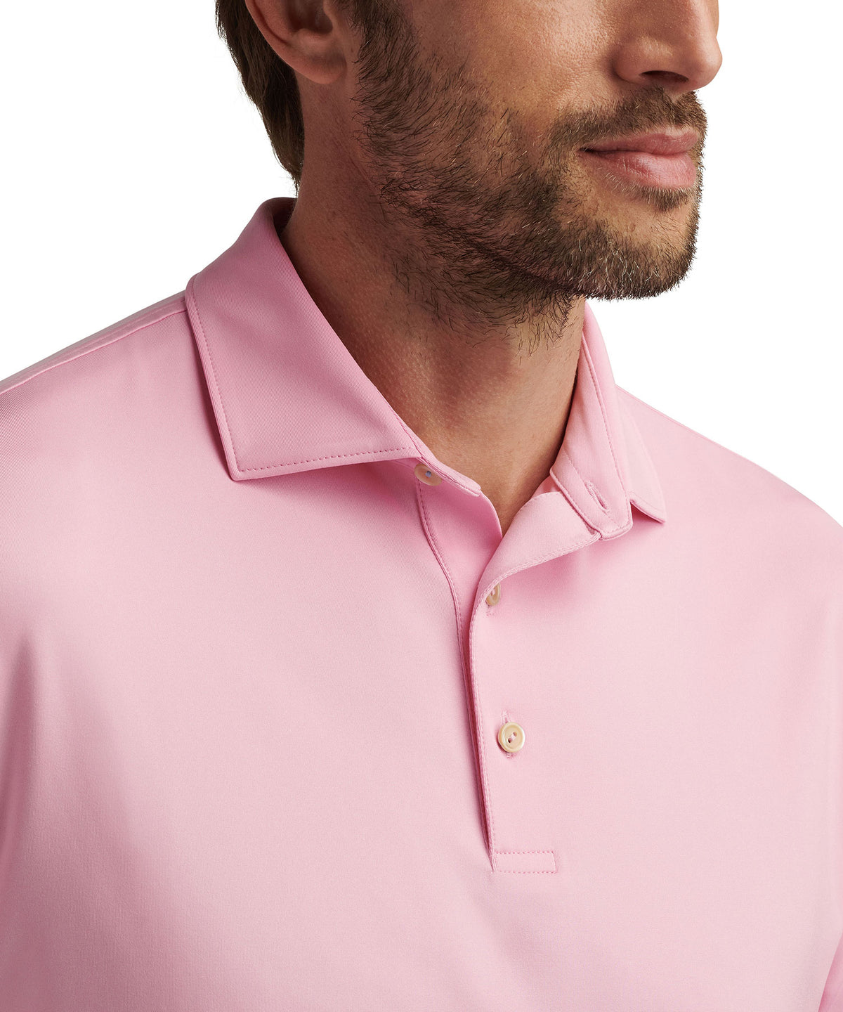 Peter Millar Solid Stretch Jersey Performance Polo Shirt, Men's Big & Tall