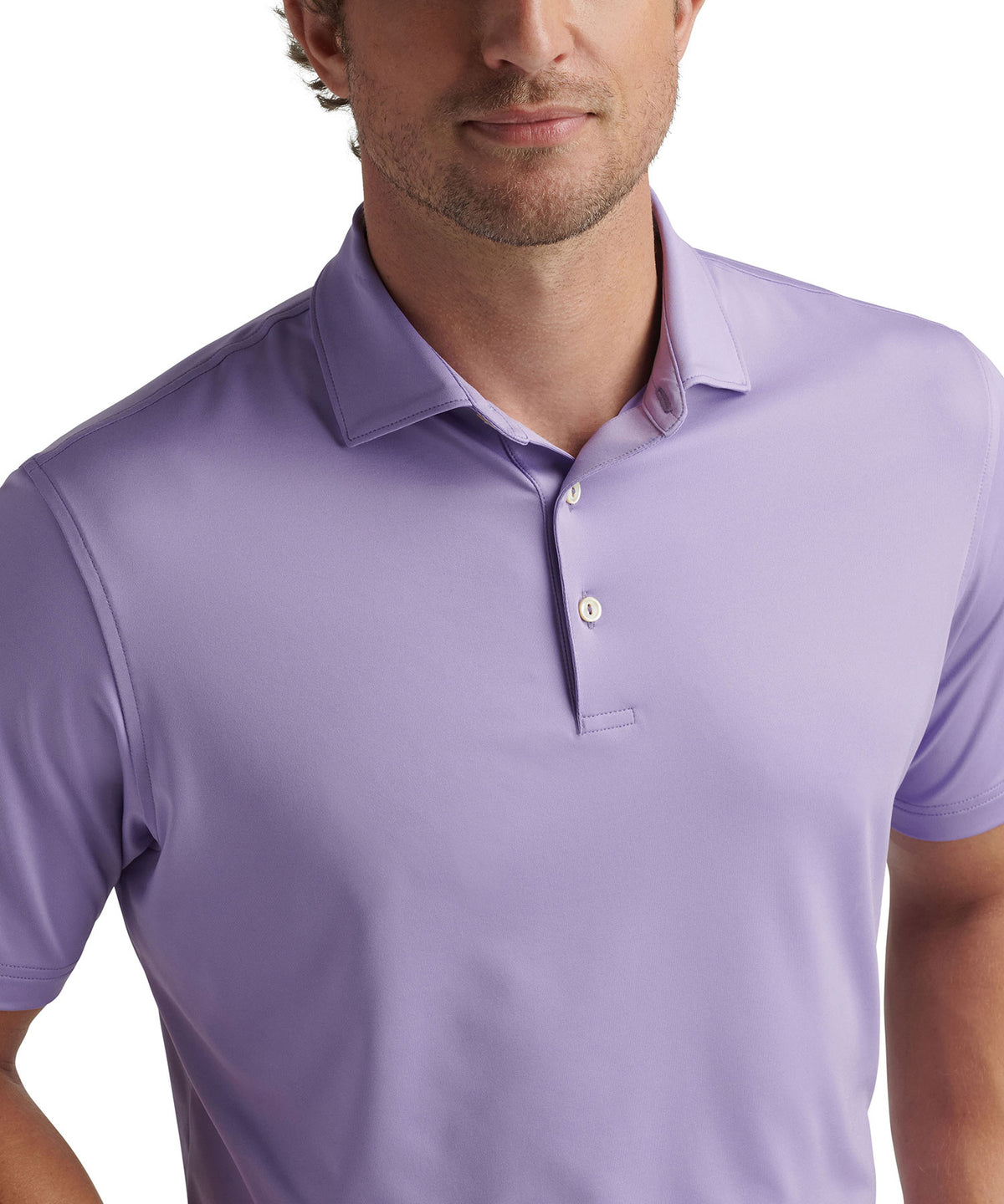 Peter Millar Solid Stretch Jersey Performance Polo Shirt, Men's Big & Tall