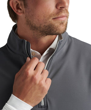 Peter Millar Galway Stretch Terry Quarter-Zip Vest