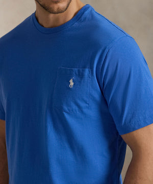 Polo Ralph Lauren Short Sleeve Solid Pocket Crewneck Tee Shirt