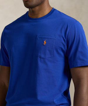 Polo Ralph Lauren Short Sleeve Solid Pocket Crewneck Tee Shirt