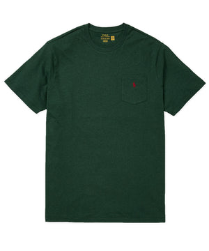 Polo Ralph Lauren Short Sleeve Solid Pocket Crewneck Tee Shirt