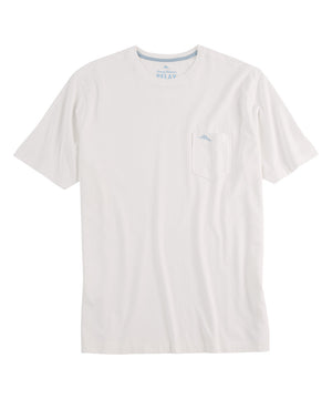 Tommy Bahama Short Sleeve Pima Pocket Tee Shirt