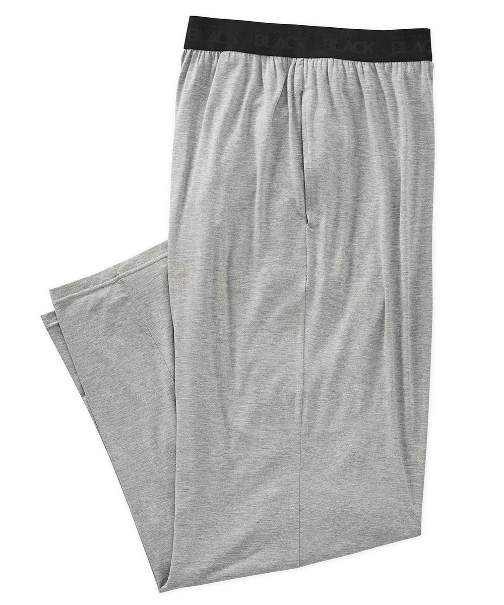 Westport Black Lounge Pants, Men's Big & Tall