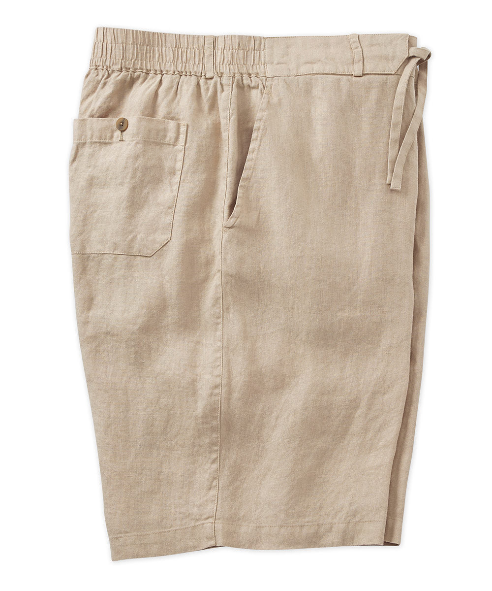 Westport Black Southport Linen Short, Men's Big & Tall