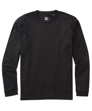 Westport No-Tuck Long Sleeve Stretch Cotton Crew Neck T-Shirt