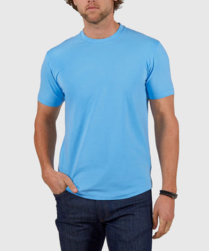 Westport No-Tuck Stretch Crew Tee Shirt