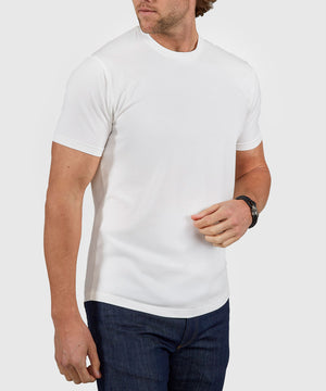 Westport No-Tuck Stretch Crew Tee Shirt