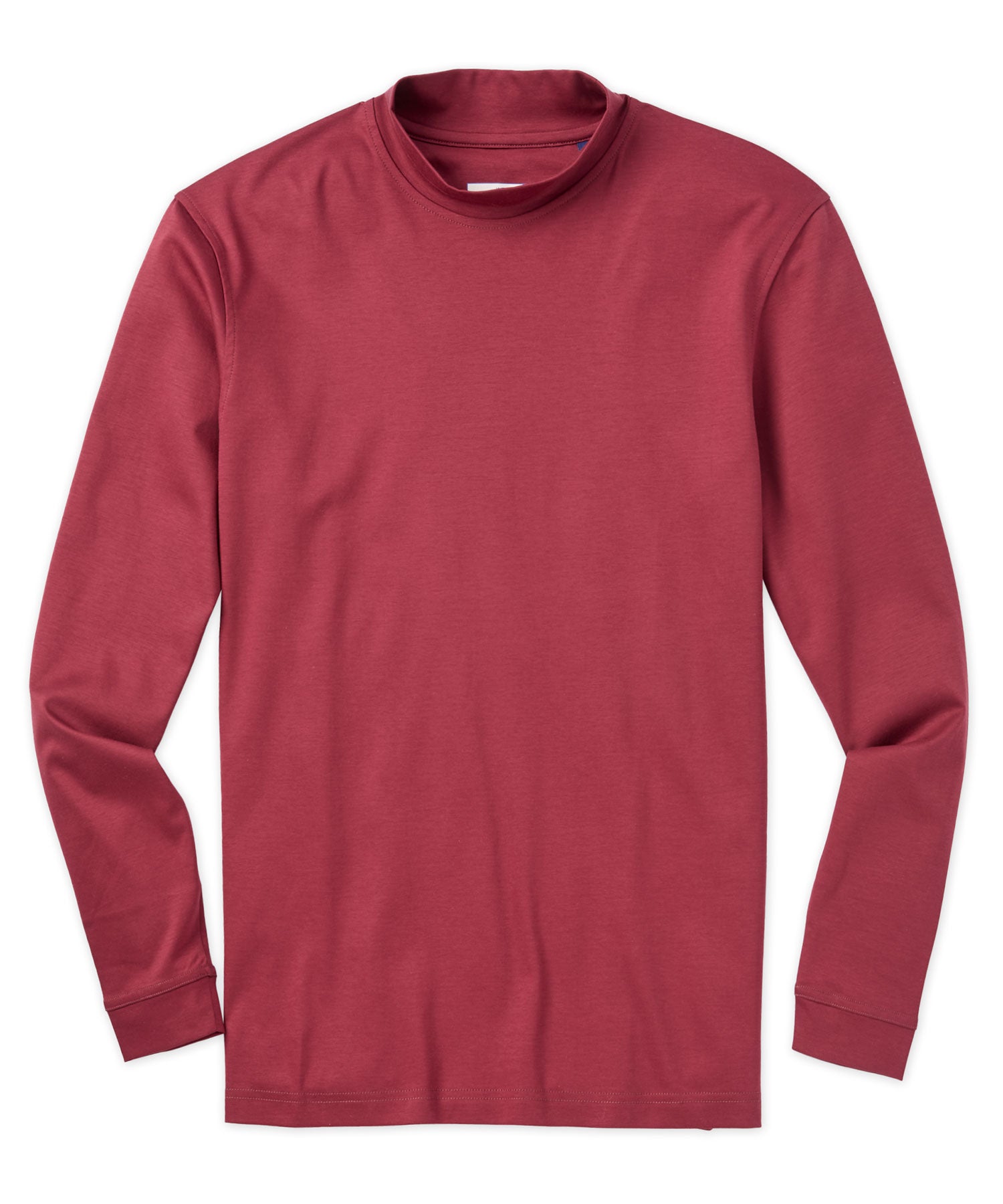 Westport Lifestyle LustreTech Cotton Mock Neck, Men's Big & Tall