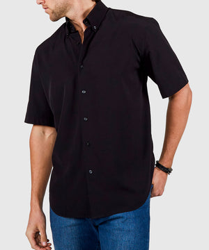 Westport No-Tuck Short Sleeve Solid Performance Stretch Sport Shirt