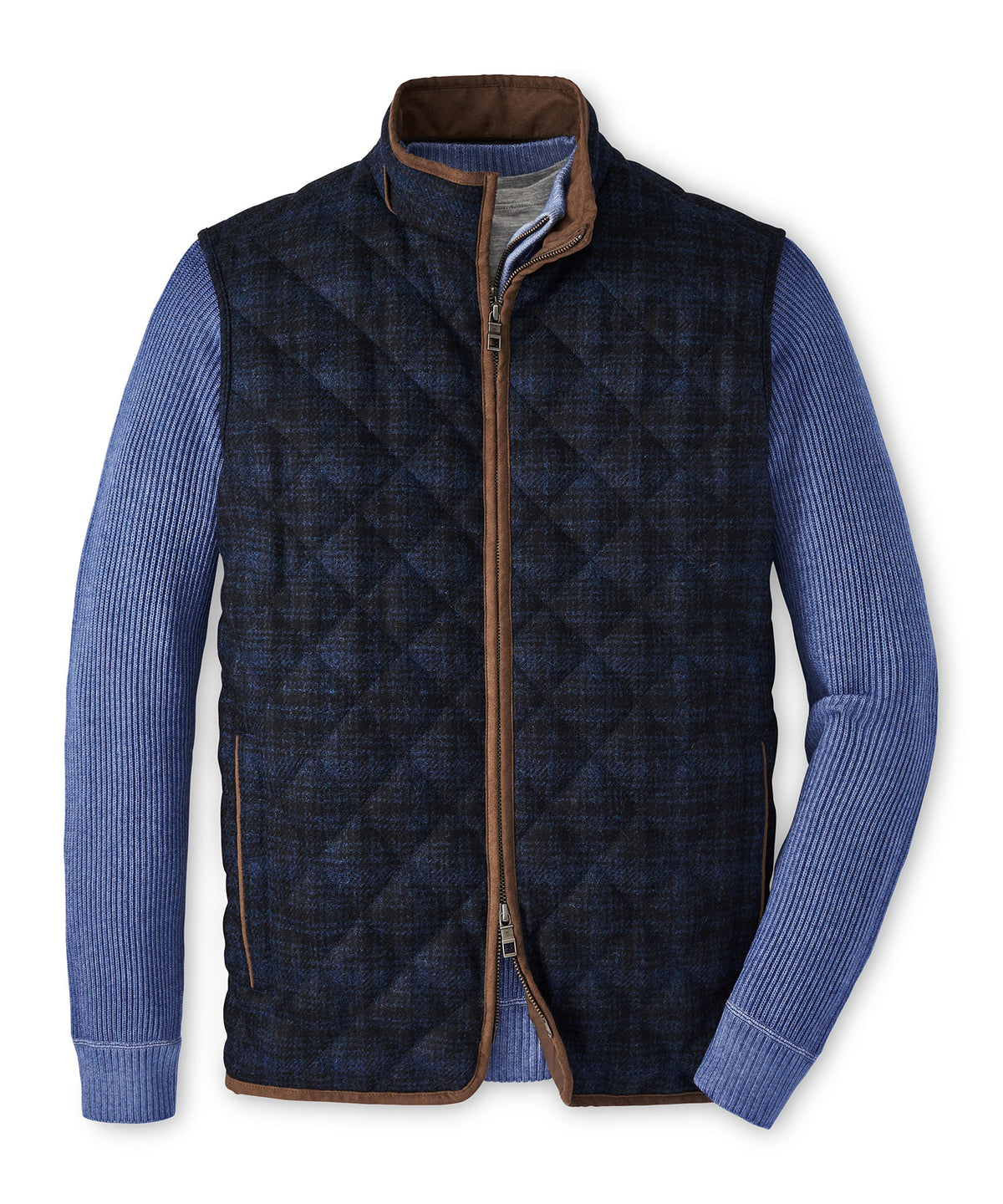 Peter Millar Essex Wool Travel Vest, Men's Big & Tall