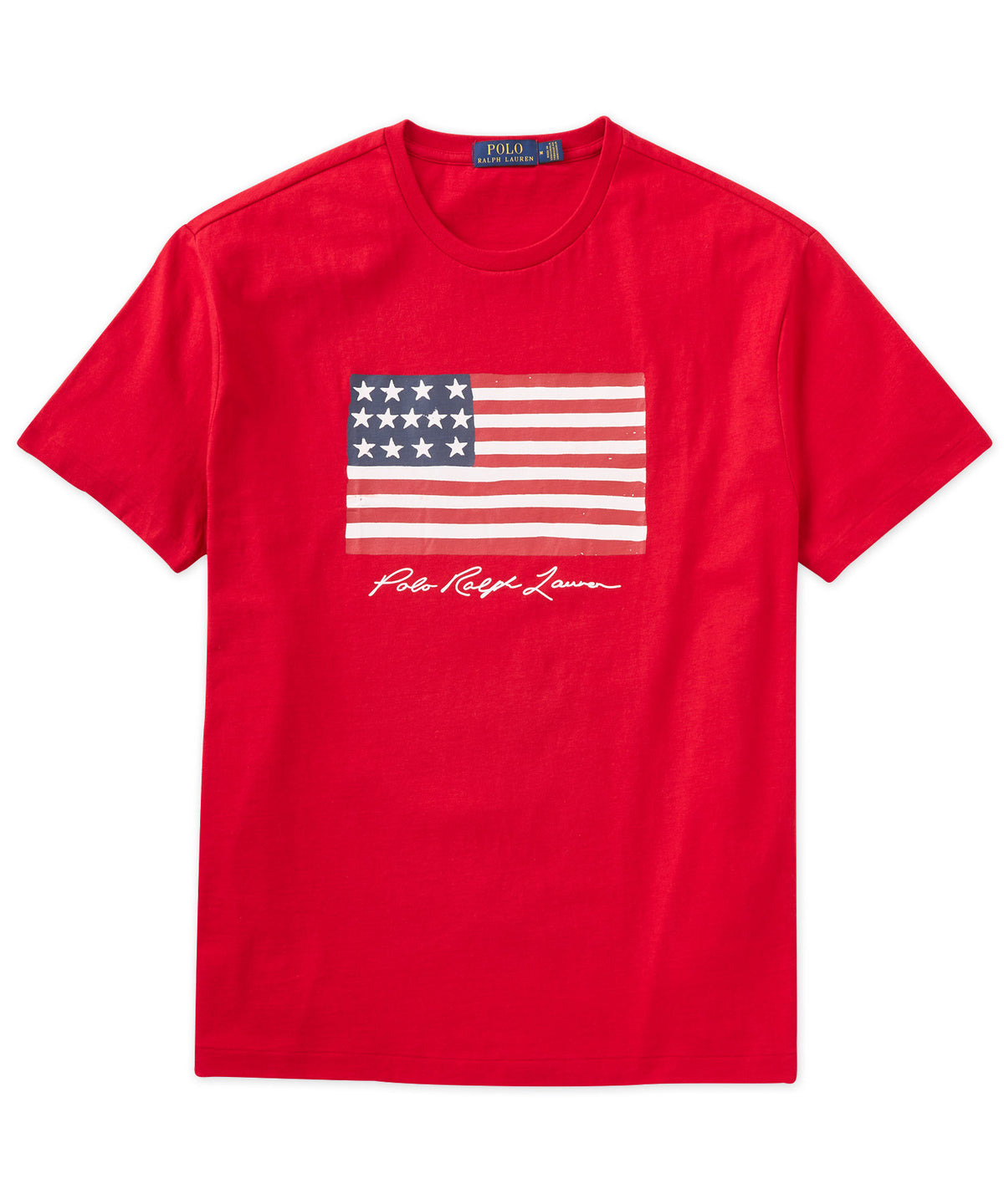 Polo Ralph Lauren Short Sleeve American Flag T-Shirt - Westport Big & Tall