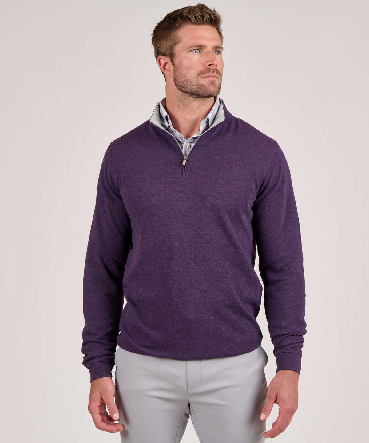 Peter Millar Crown Comfort Quarter-Zip Pullover, Men's Big & Tall