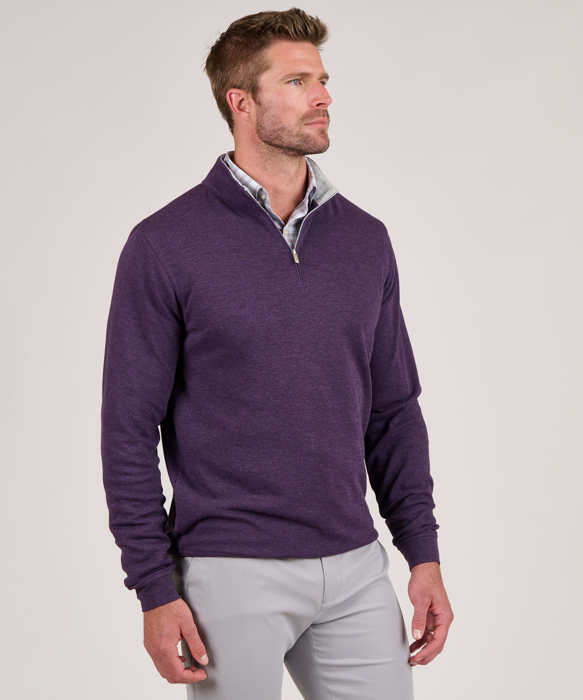 Peter Millar Crown Comfort Quarter-Zip Pullover, Men's Big & Tall