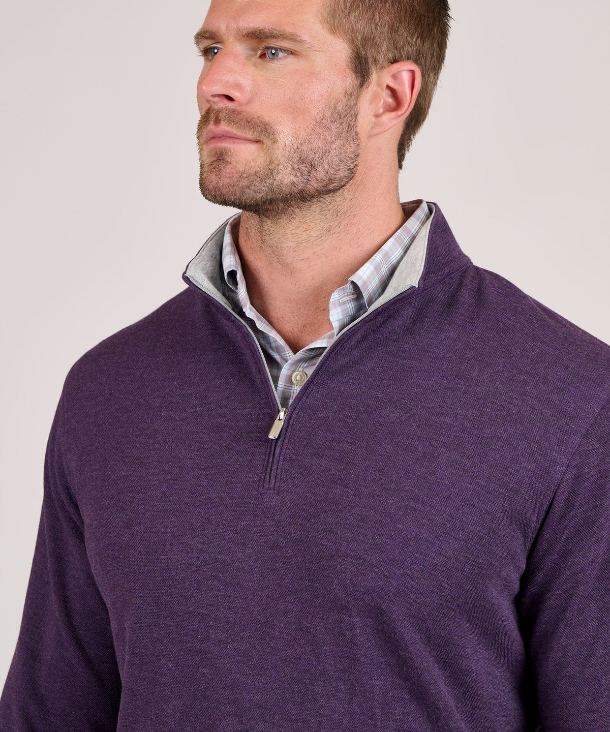 Peter Millar - Pull Crown Comfort à quart de zip, Men's Big & Tall