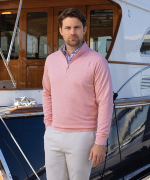 Peter Millar Crown Comfort Quarter-Zip Pullover