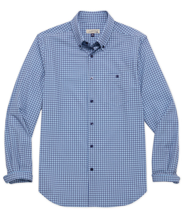 Westport Lifestyle Long Sleeve Performance Check Sport Shirt - Westport ...