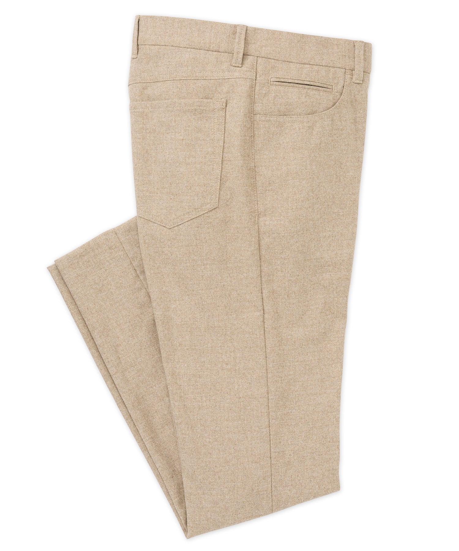 Westport Black Micro Donegal 5-Pocket Pant, Men's Big & Tall