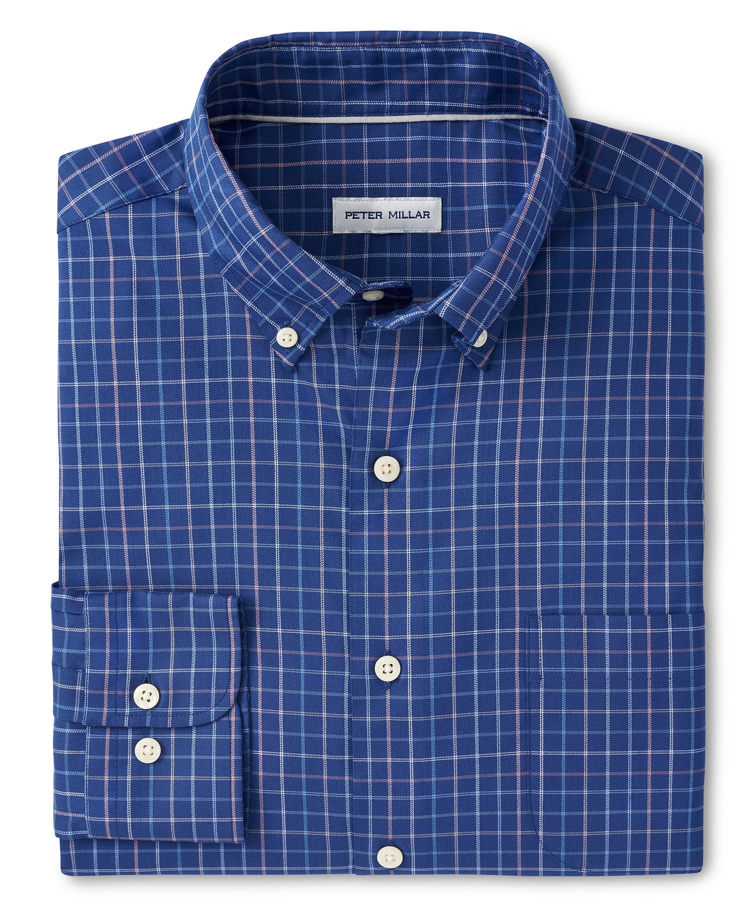 Peter Millar Titleist Plaid store Button Down