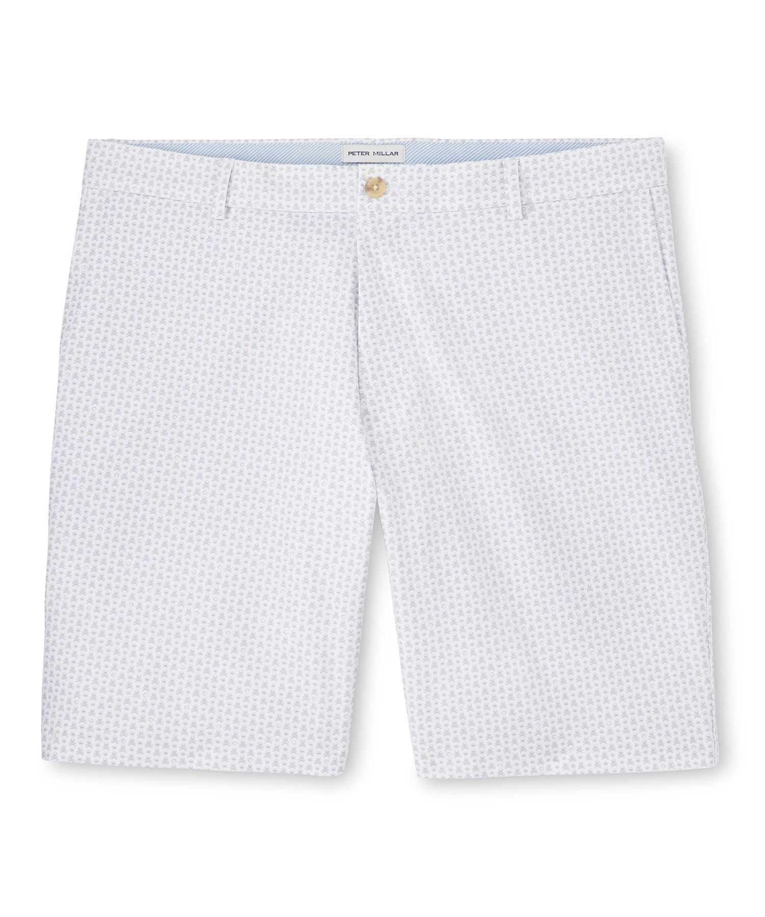 Peter Millar Skull Print Stretch Performance Salem Shorts, Men's Big & Tall