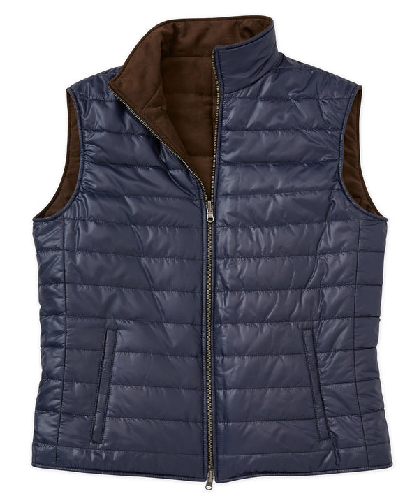 Westport Lifestyle Reversible Microsuede Vest - Westport Big & Tall