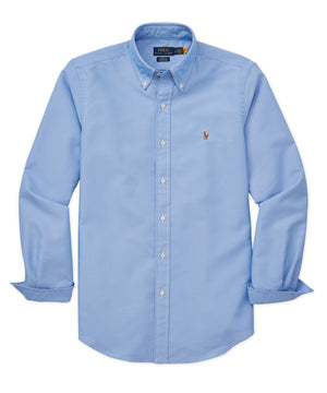 Ralph Lauren Polo Men Shirt 3XB Big And Tall Navy Blue Button Up Long Sleeve