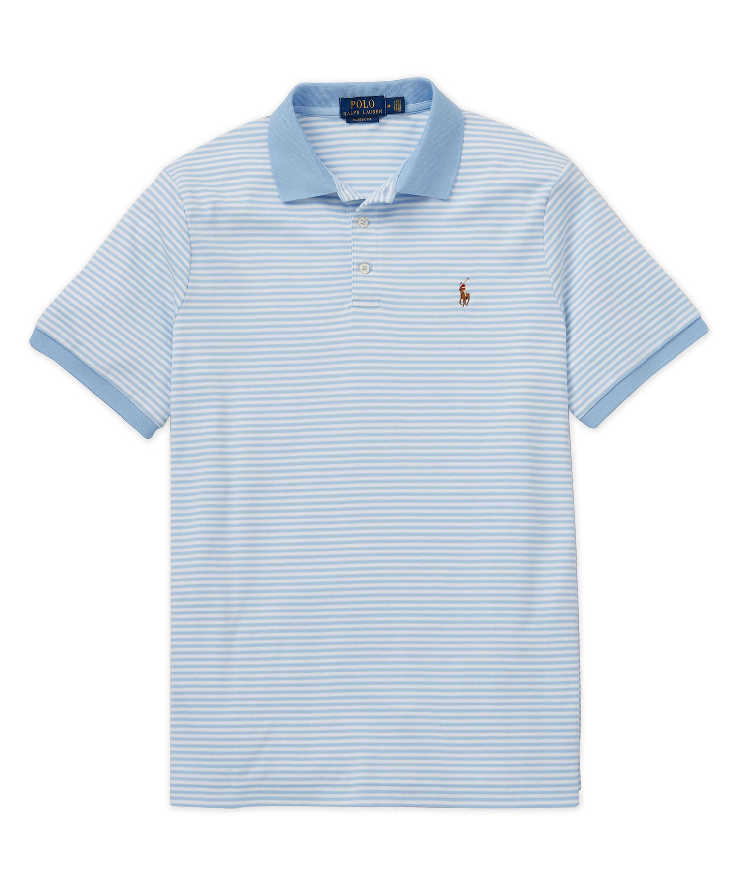 Polo Ralph Lauren Mens Classic Fit 3 Button Interlock Polo Shirt (Medium,  Navy) at  Men's Clothing store