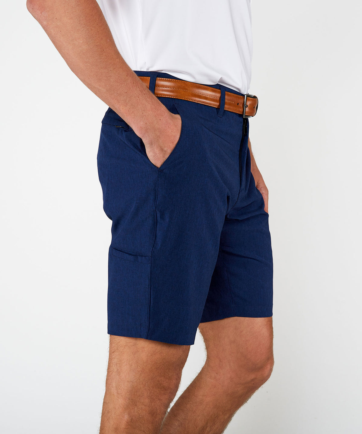 Westport Lifestyle Country Club Hybrid Solid Stretch Short, Men's Big & Tall