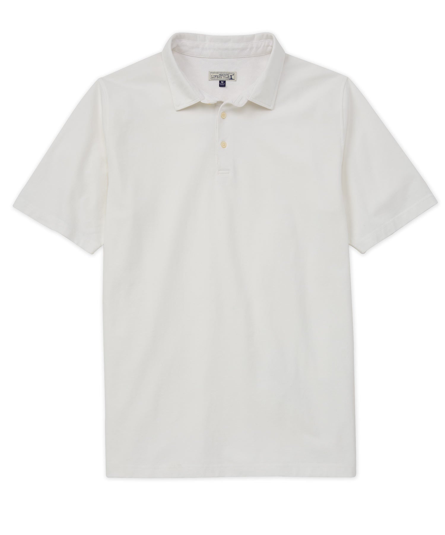 Westport Lifestyle Garment Dyed Pique Polo Knit Shirt, Men's Big & Tall