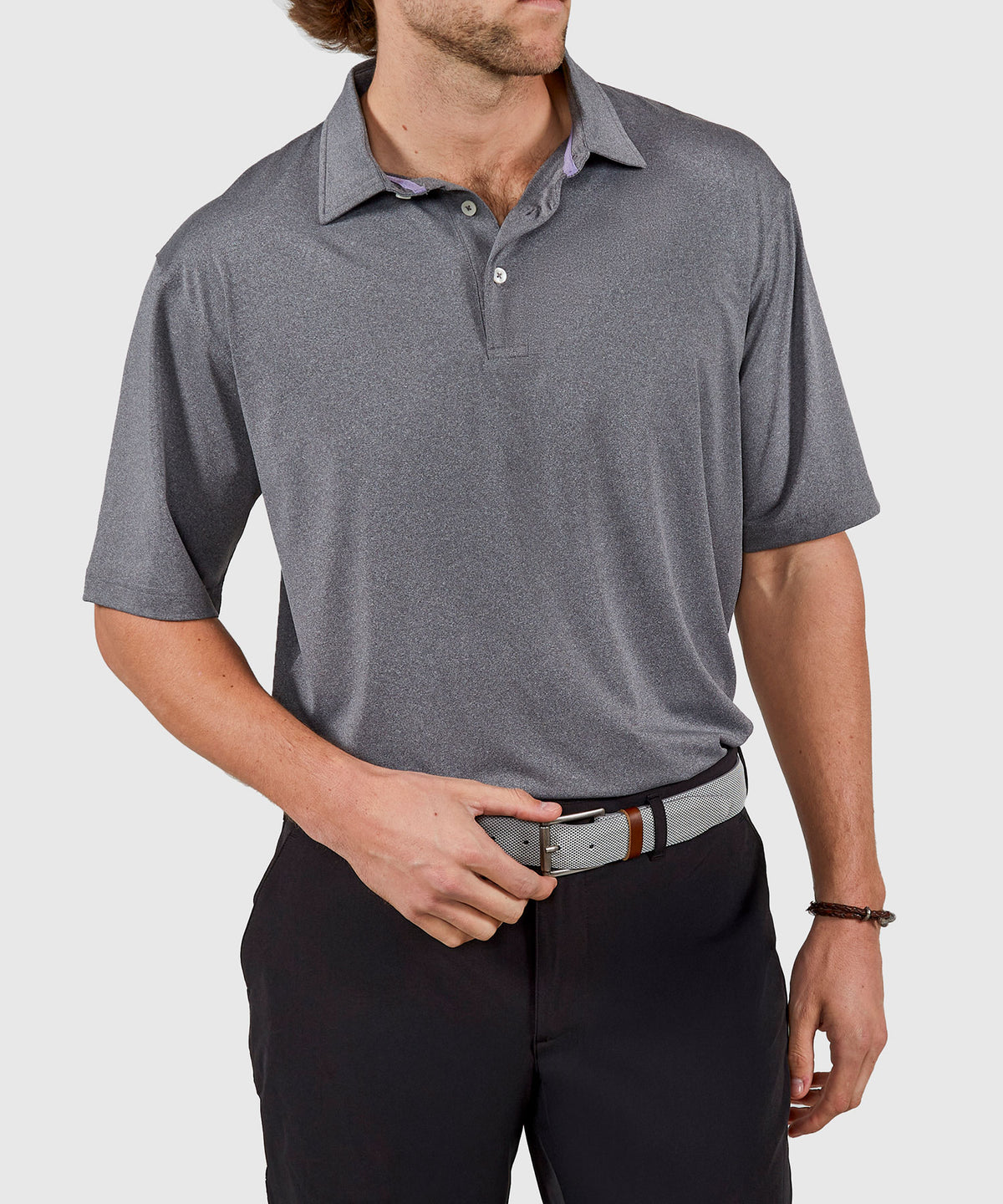 Westport Lifestyle Short Sleeve Performance Polo Knit Shirt, Men's Big & Tall