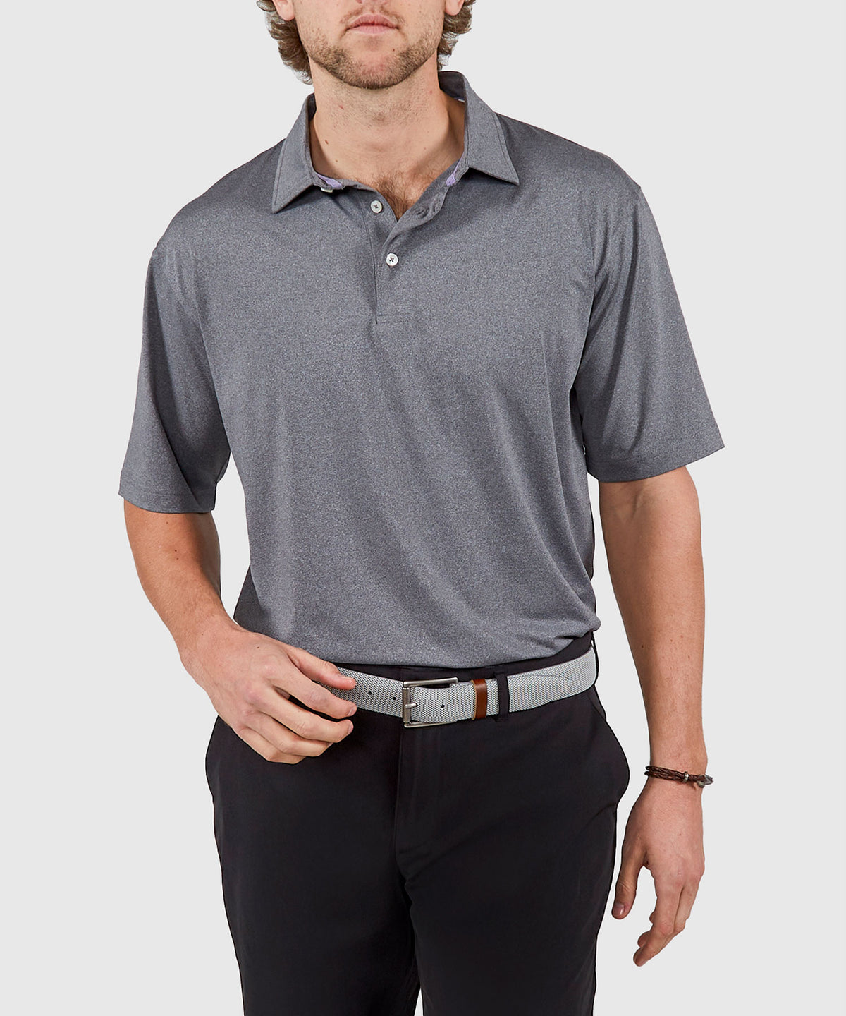 Westport Lifestyle Short Sleeve Performance Polo Knit Shirt, Men's Big & Tall