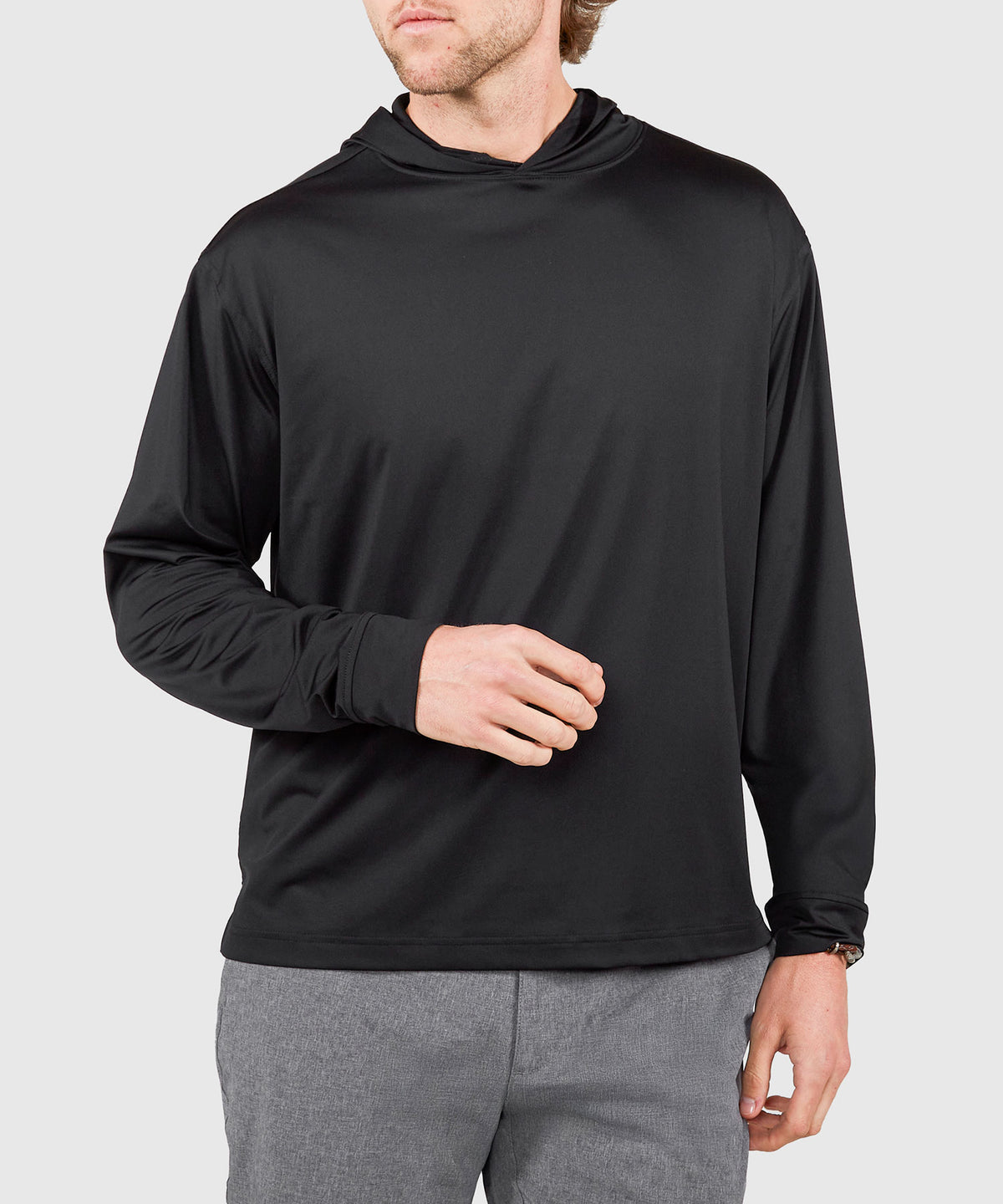 Westport Lifestyle Long Sleeve Performance Hoodie Pullover, Men's Big & Tall