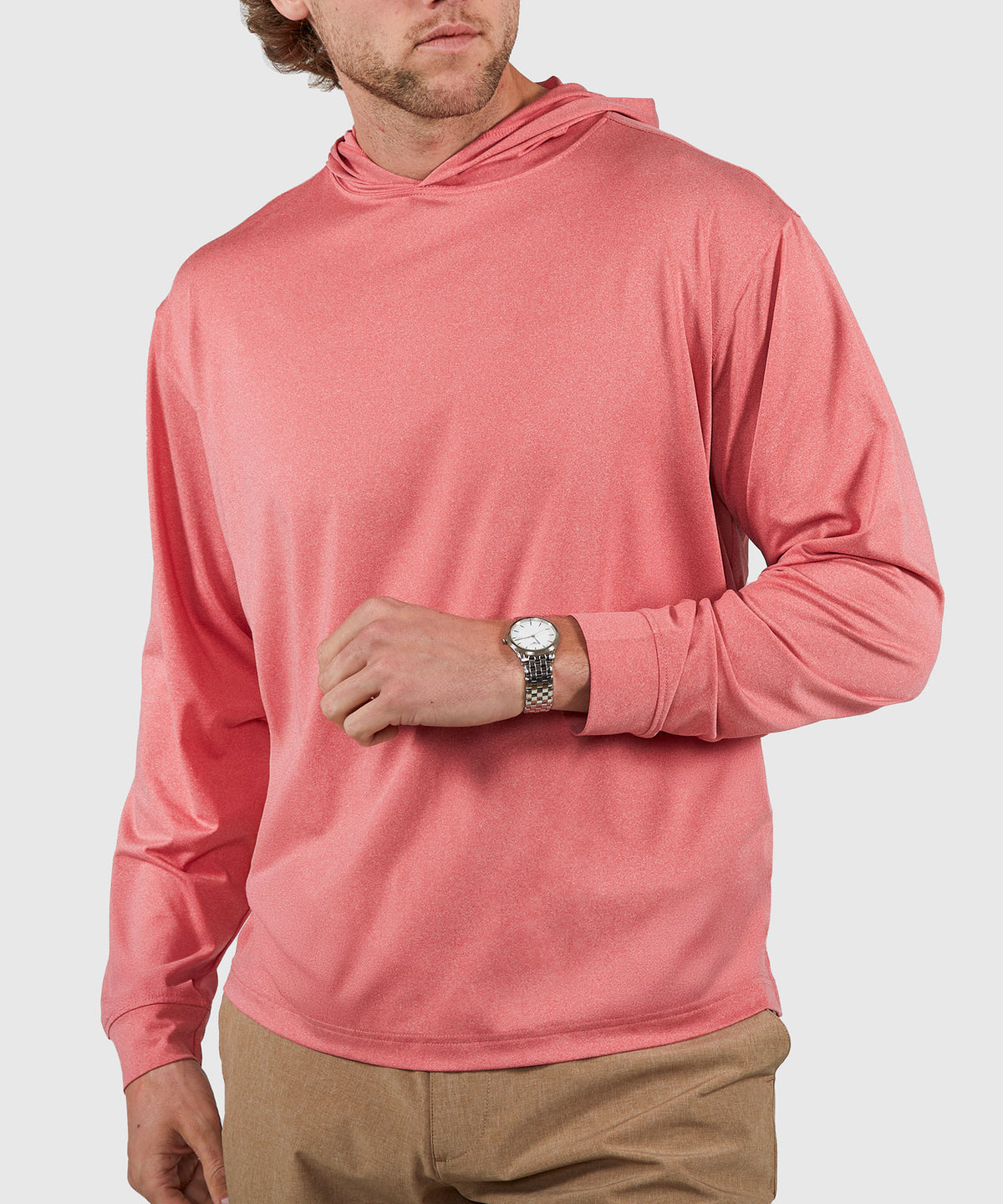 Westport Lifestyle Long Sleeve Performance Hoodie Pullover, Men's Big & Tall