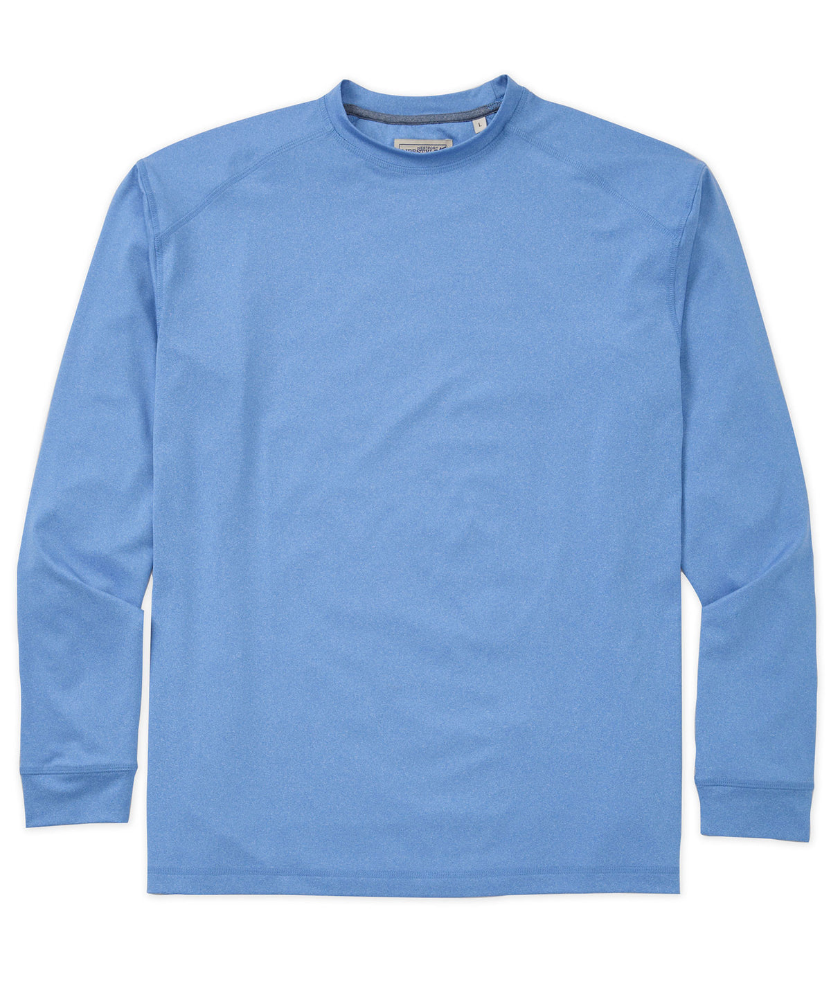 Westport Lifestyle Long Sleeve Performance Crew Neck T-Shirt, Men's Big & Tall