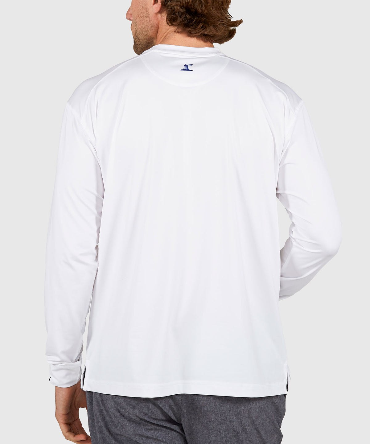 Westport Lifestyle Long Sleeve Performance Crew Neck T-Shirt, Men's Big & Tall